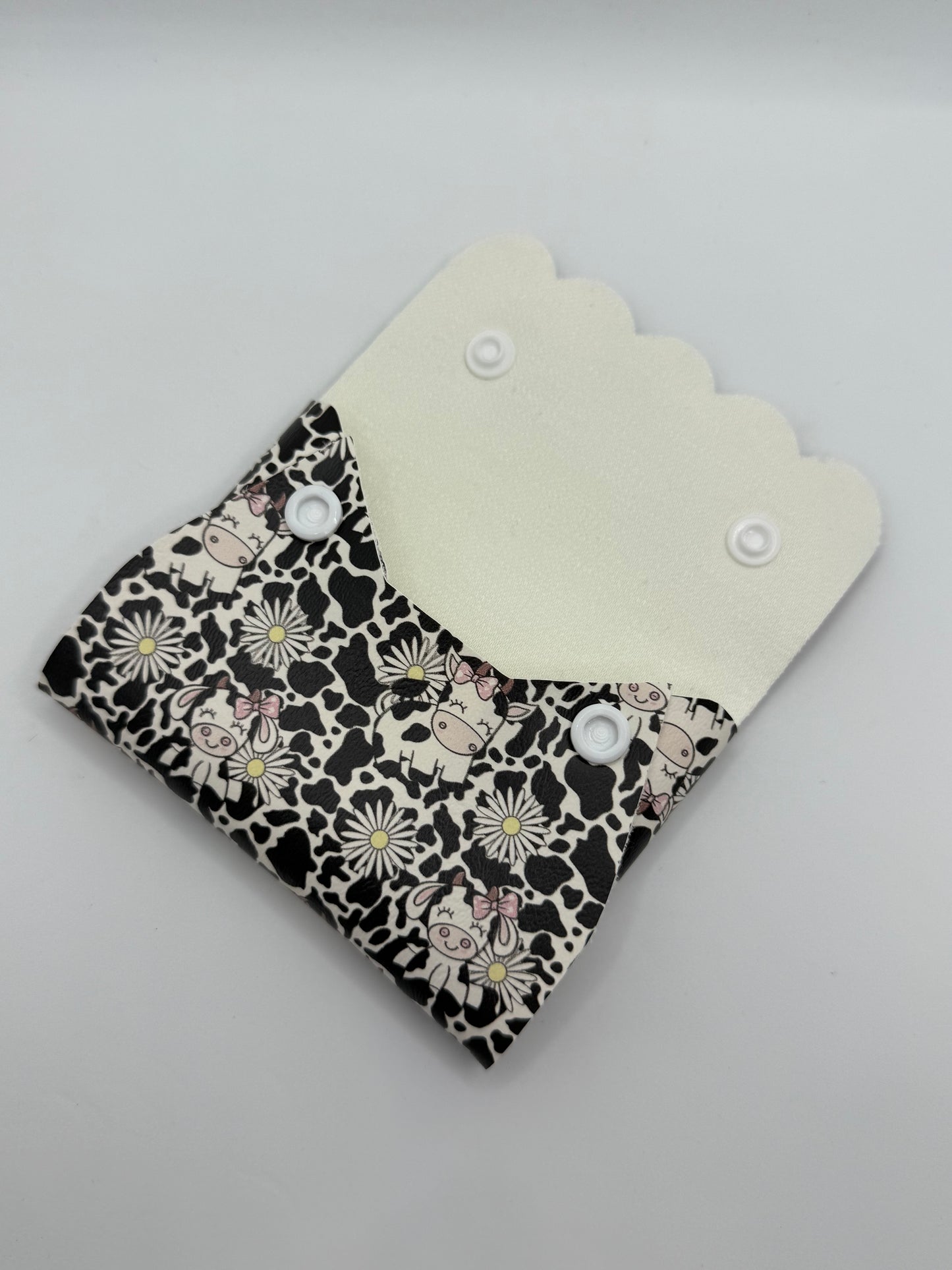 Mini Snap Pouch - Cows