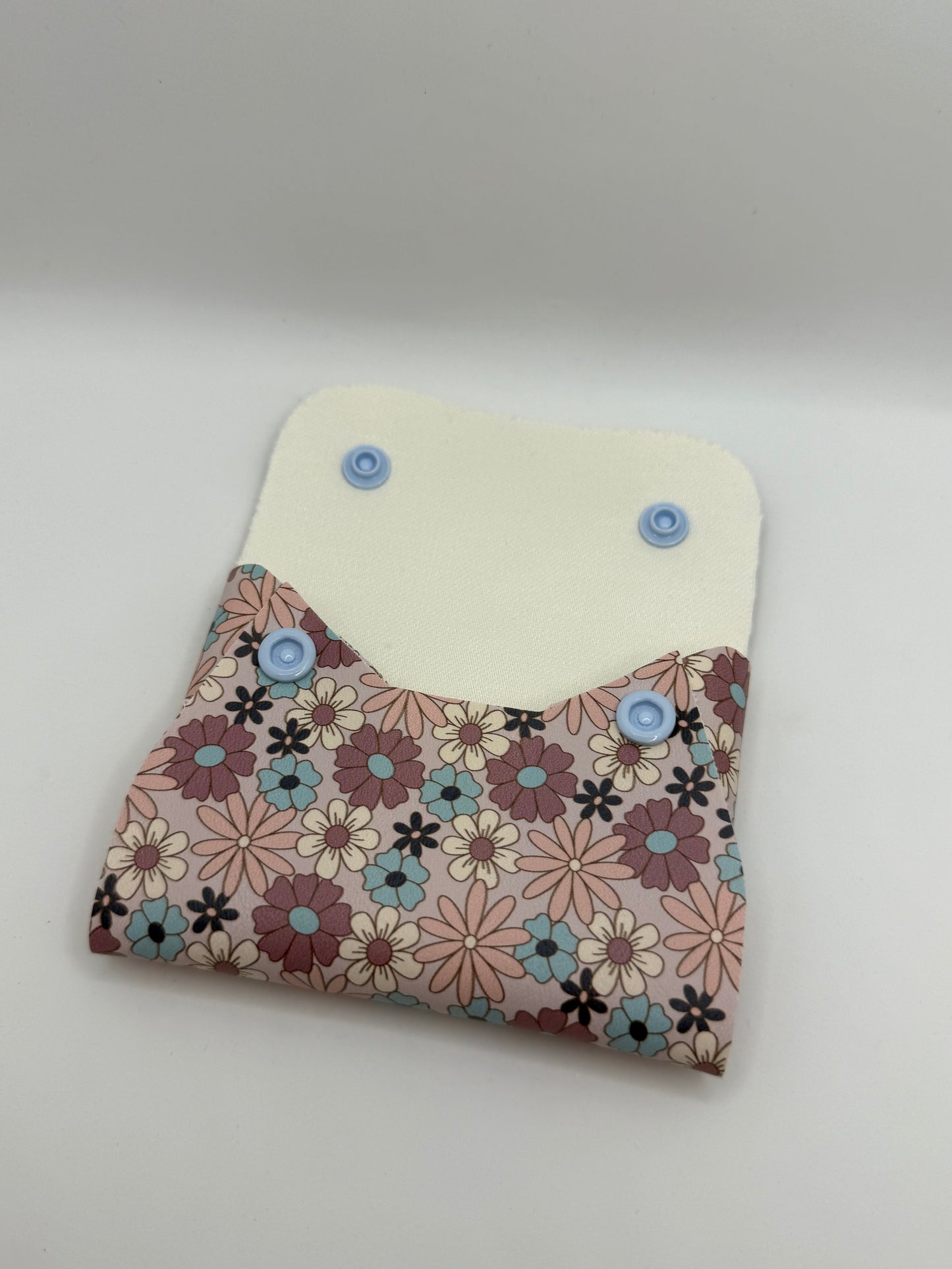 Mini Snap Pouch - Winter Floral