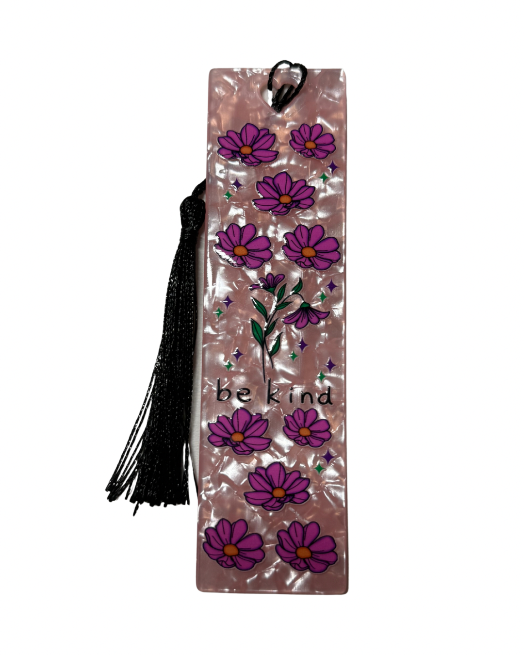 Be kind acrylic bookmark