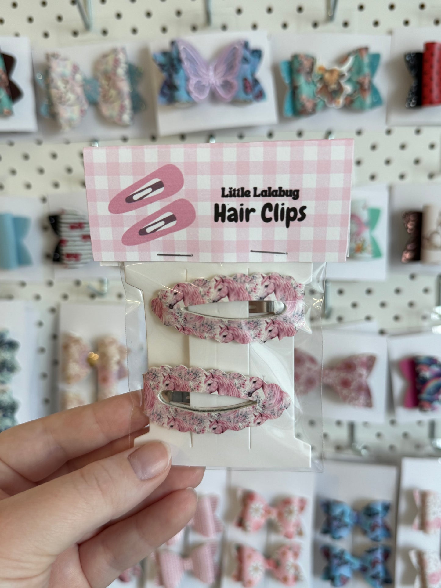 Snap clip 2pk - Unicorn