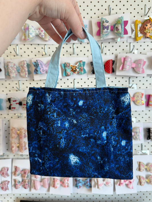 Mini tote Blue