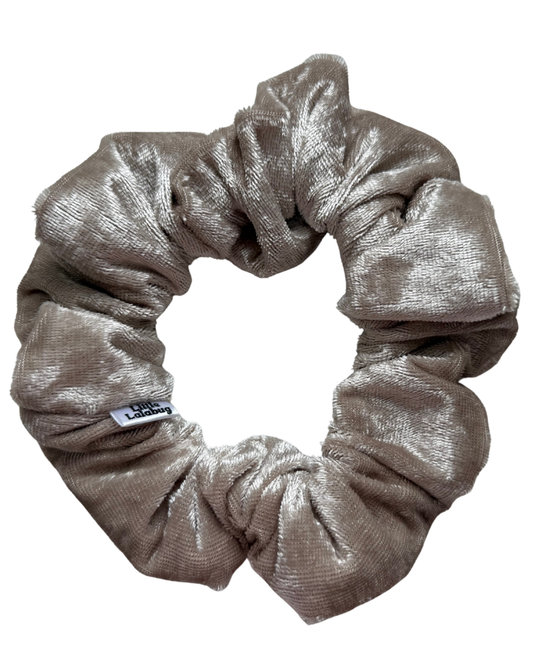 Beige Regular Scrunchie