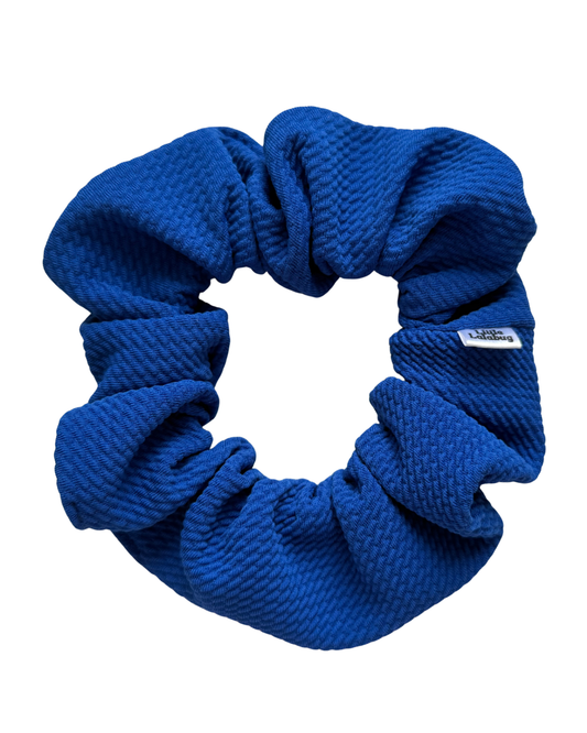 Blue Regular Scrunchie