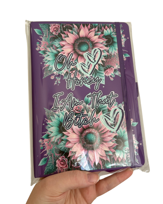 Oh Honey A5 Hardcover Notebook