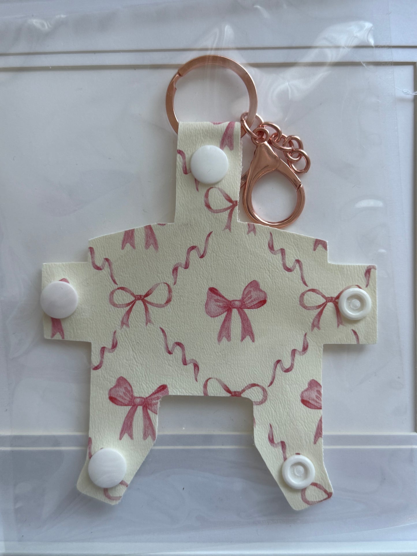 Puffer sleeve - PINK BOWS