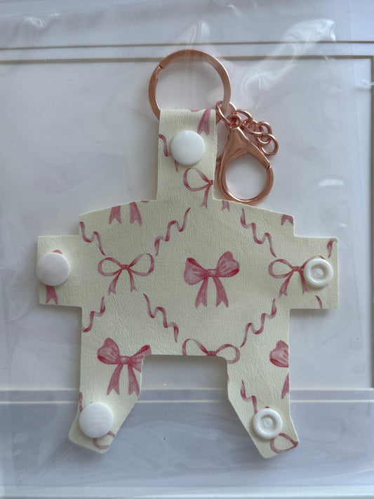Puffer sleeve - PINK BOWS