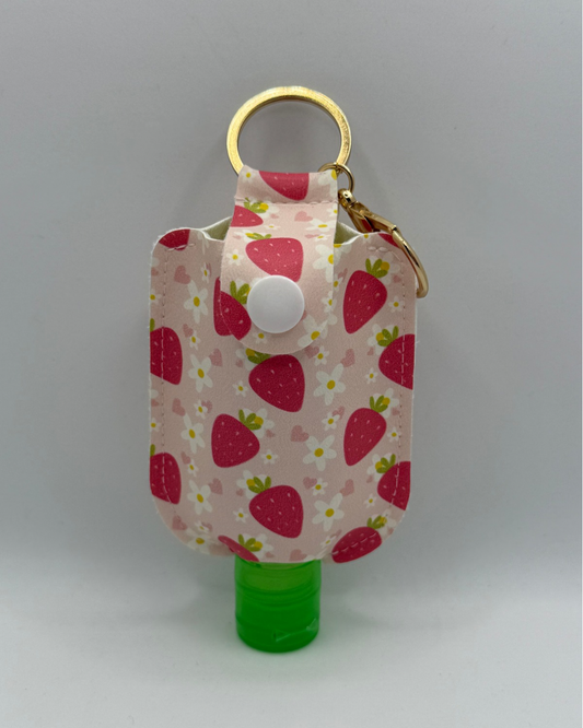 Hand Sani Holder - Strawberries