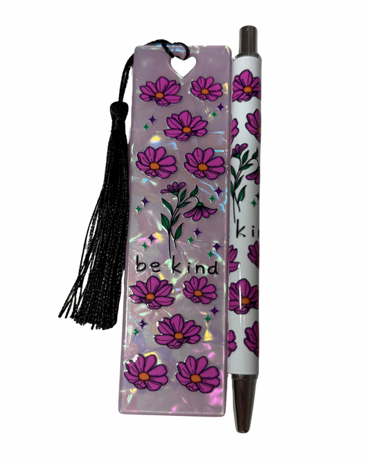 Be kind pen and bookmark bundle