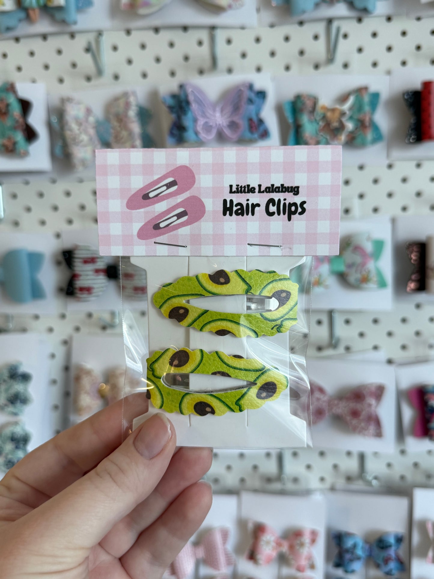 Snap clip 2pk - Avocado