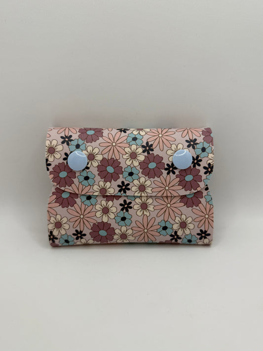 Mini Snap Pouch - Winter Floral