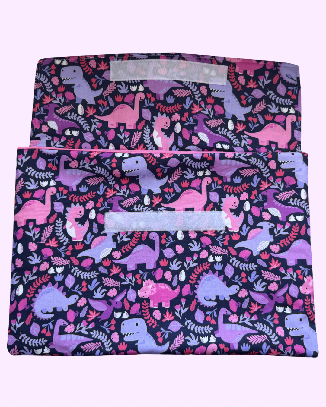 Library Bag - Purple Dino’s