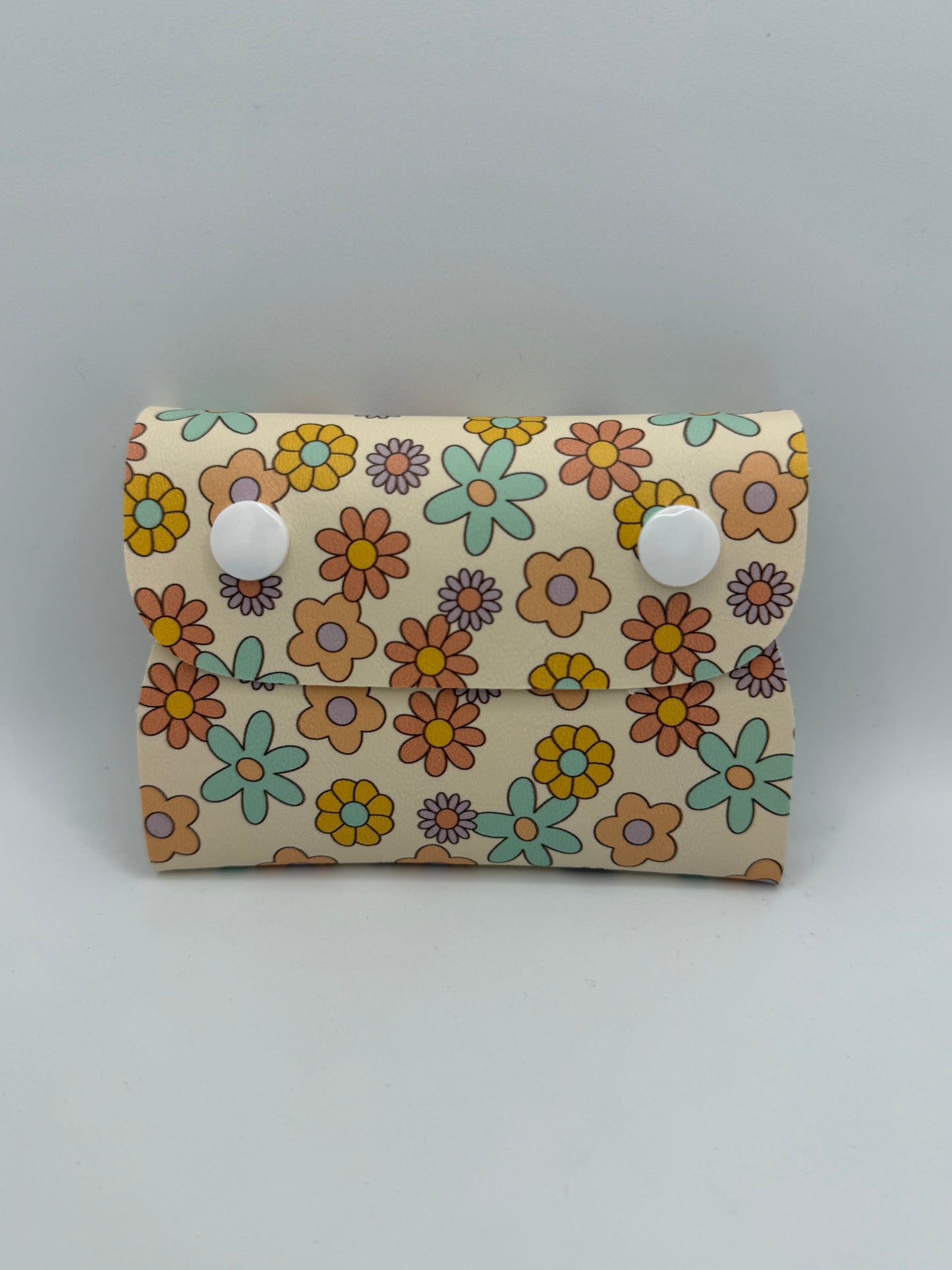 Mini Snap Pouch - Autumn Floral