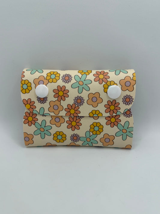 Mini Snap Pouch - Autumn Floral