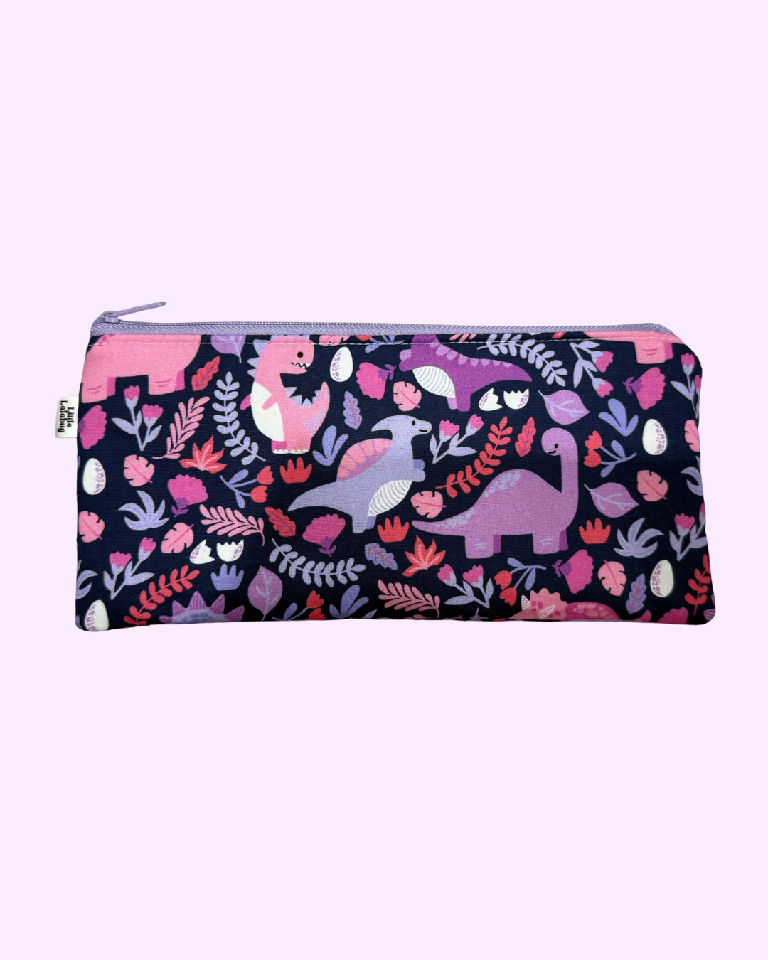 Pencil Pouch - Purple Dino’s
