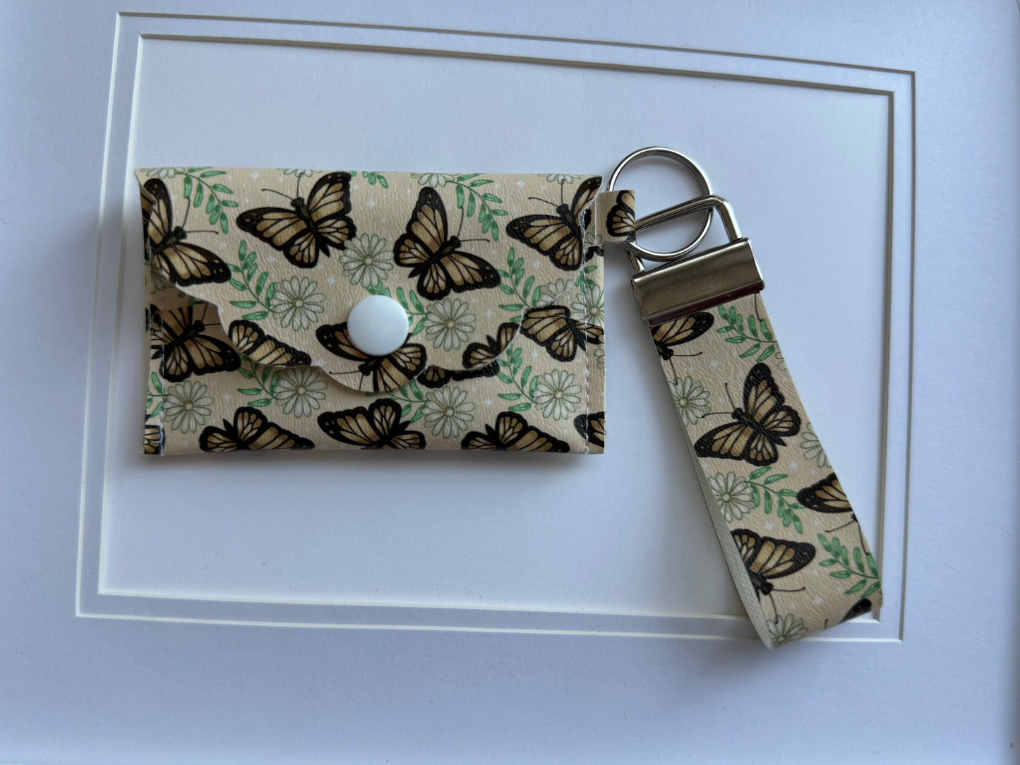 Card wallet - butterflies