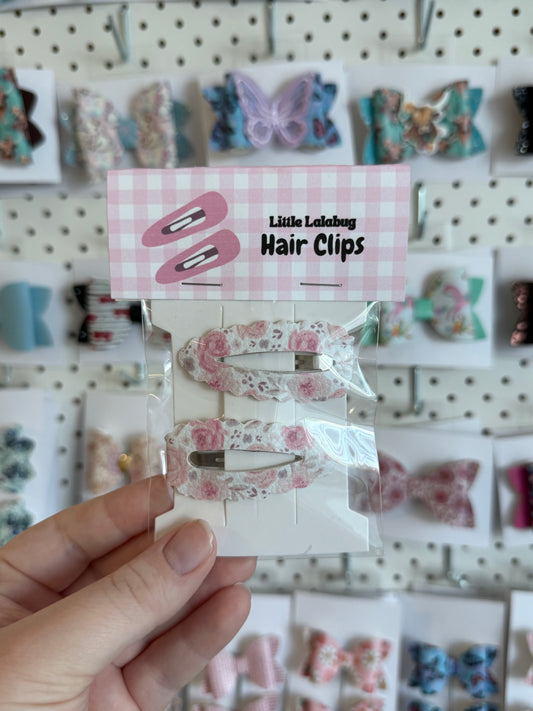 Snap clip 2pk - Roses