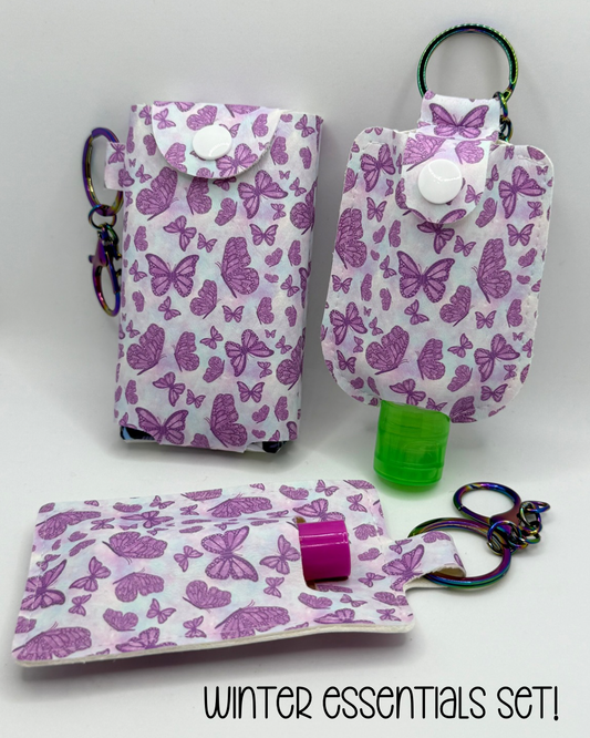 Winter Essentials Keychain Bundle - Little Lalabug Exclusive Print