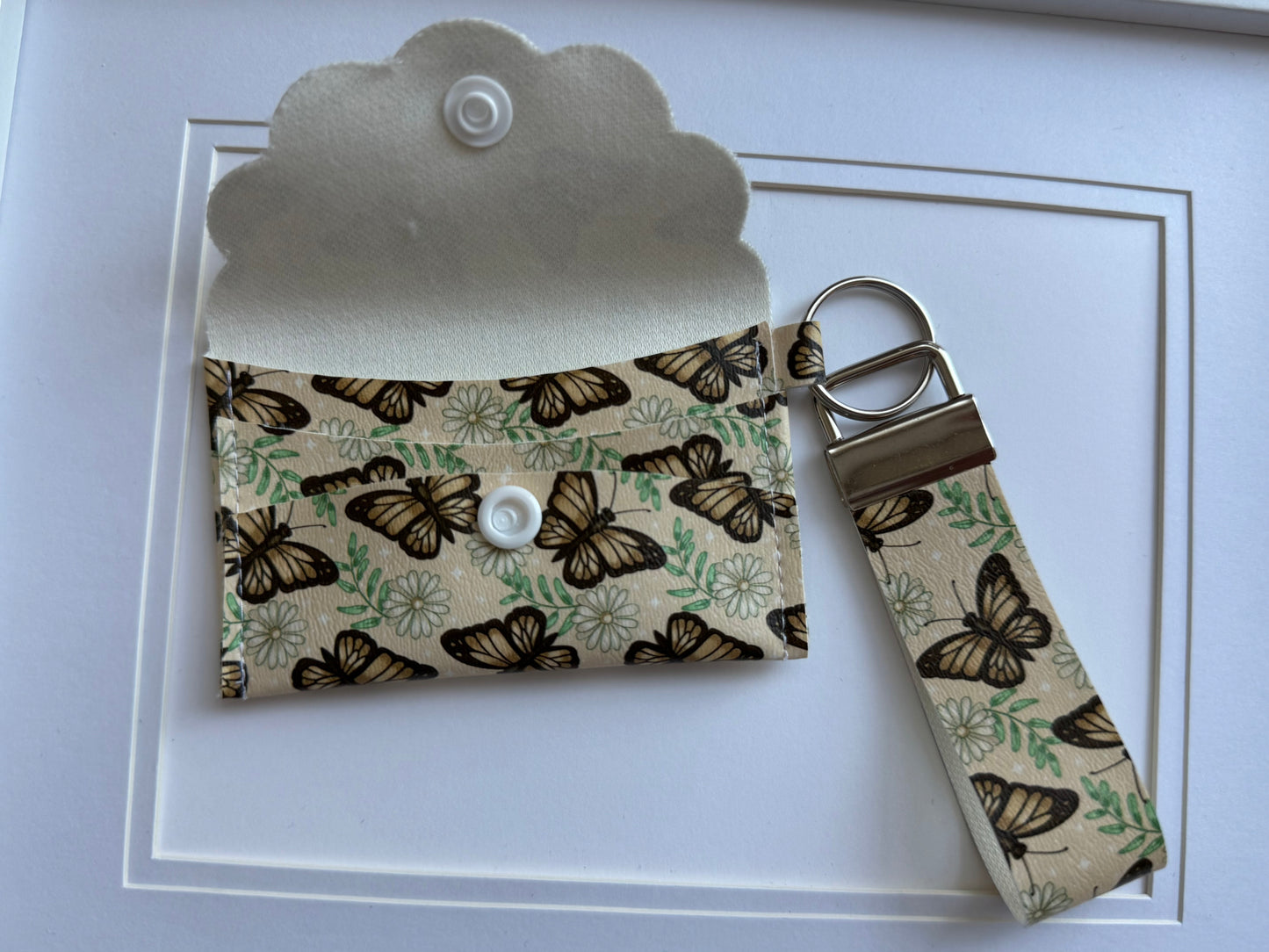 Card wallet - butterflies
