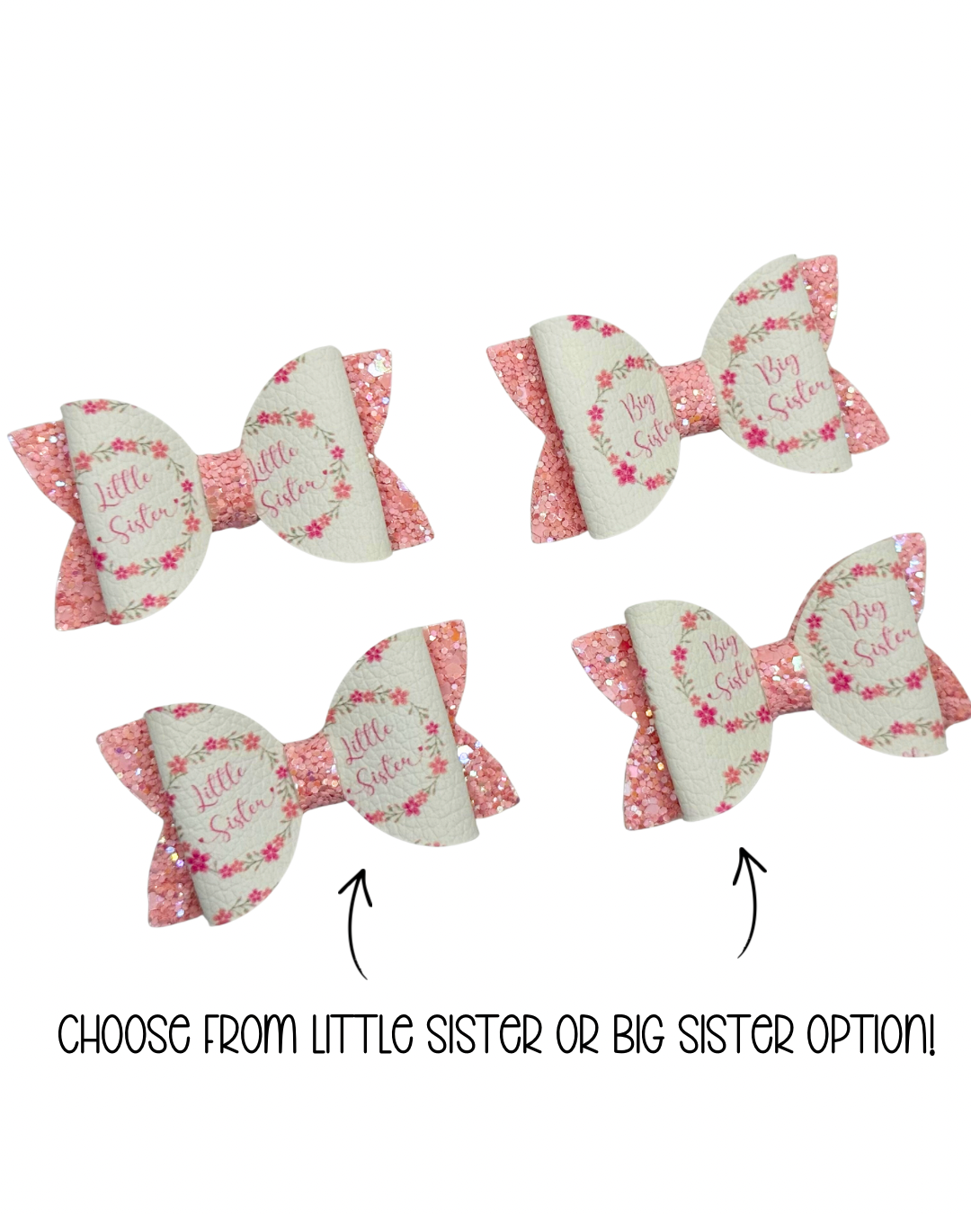 MINI BOWS 2pk Big/Lil Sis - Various Options
