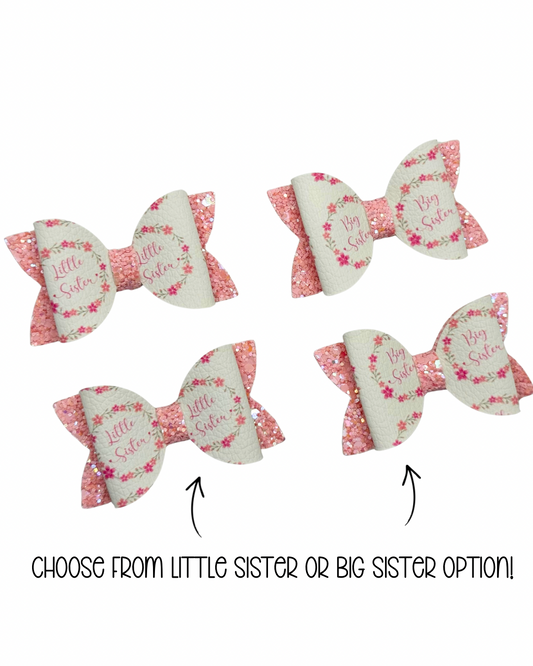 MINI BOWS 2pk Big/Lil Sis - Various Options