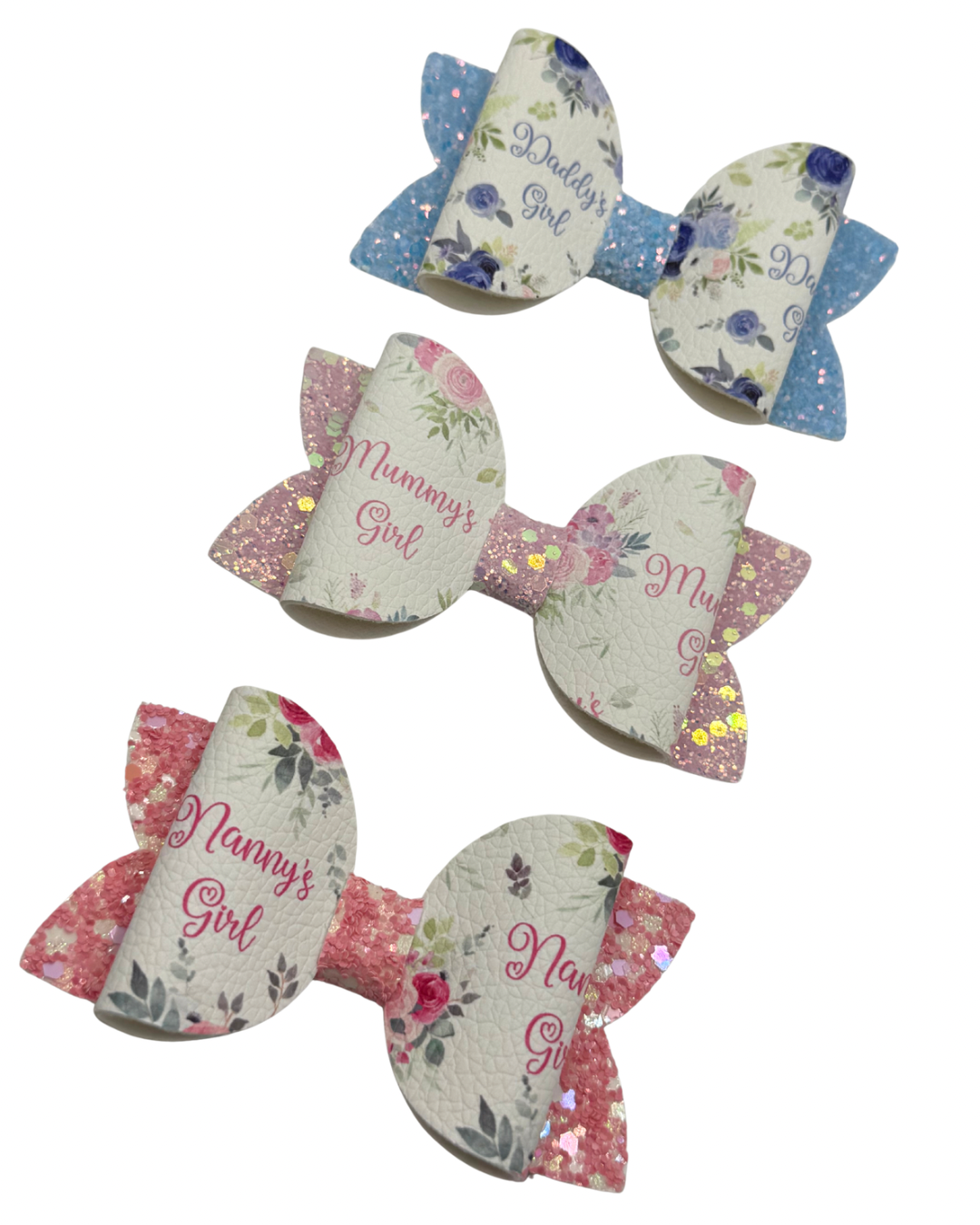 Mum/Dad/Nan Bows - Various Options