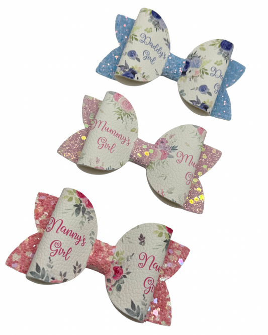 Mum/Dad/Nan Bows - Various Options