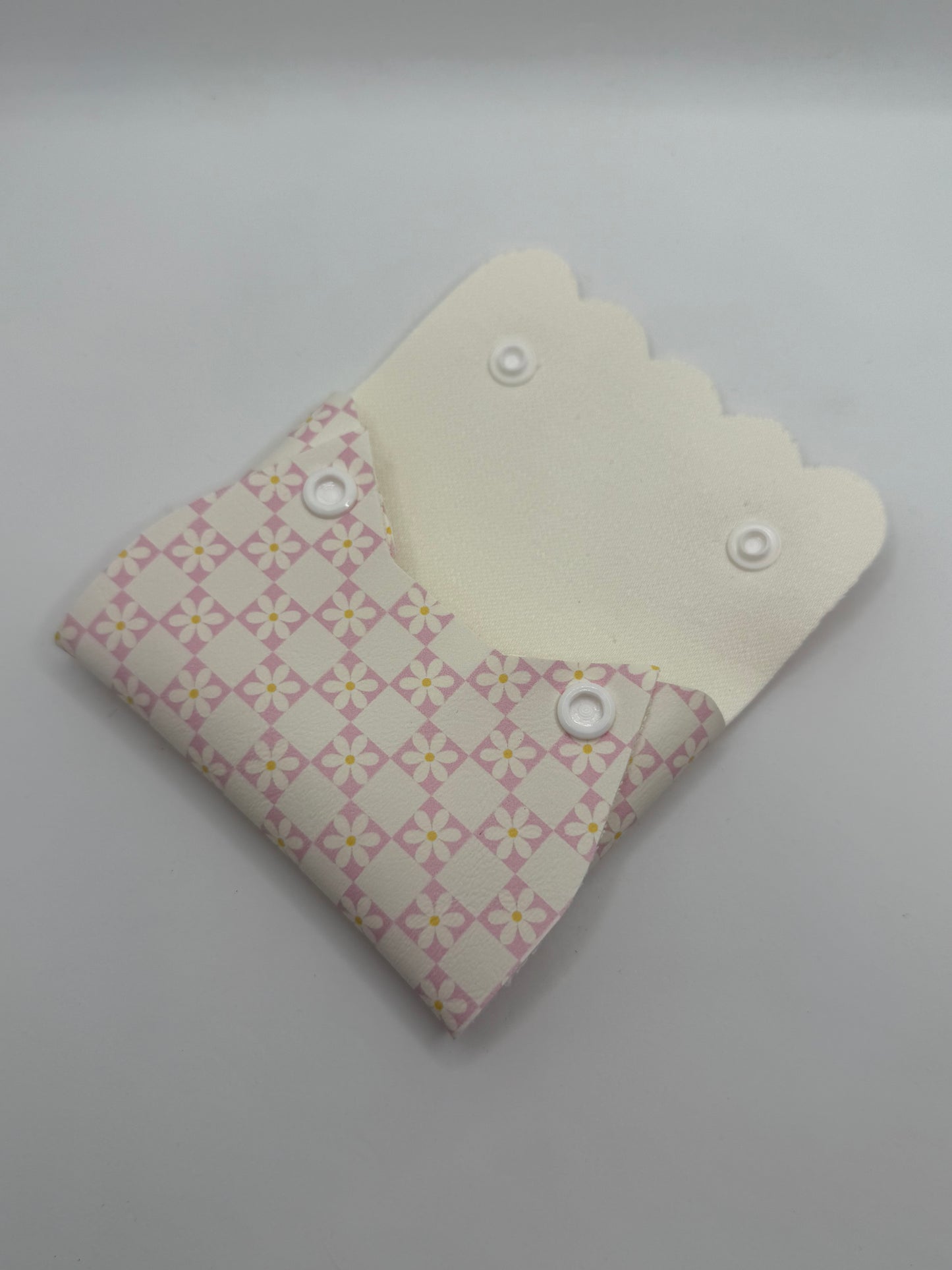 Mini Snap Pouch - Daisy Checker