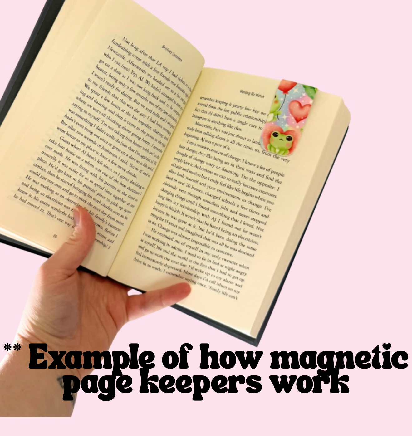Page keeper - checker gummy bear